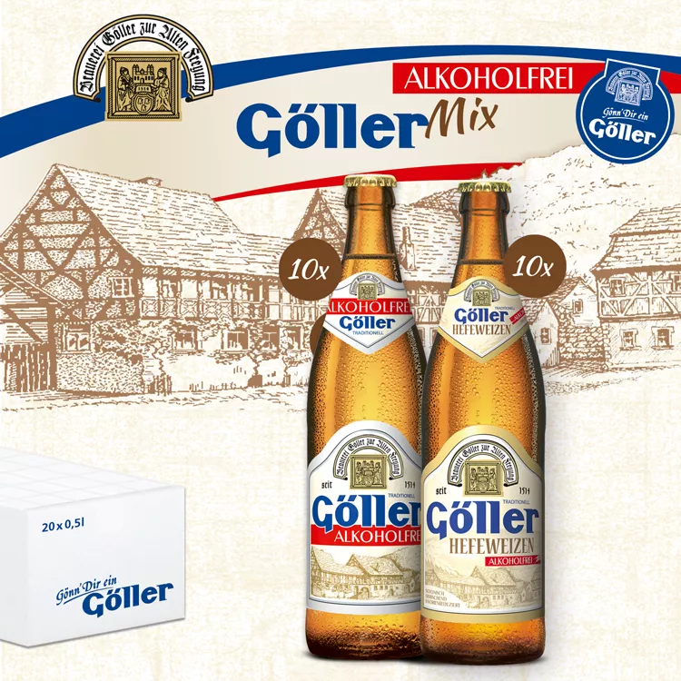 Göller Mix Alkoholfrei 20 Flaschen