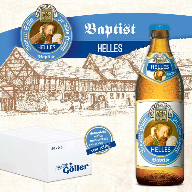 Göller Helles Baptist 20er Karton