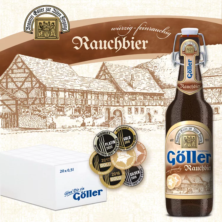 Göller Rauchbier 20er Karton